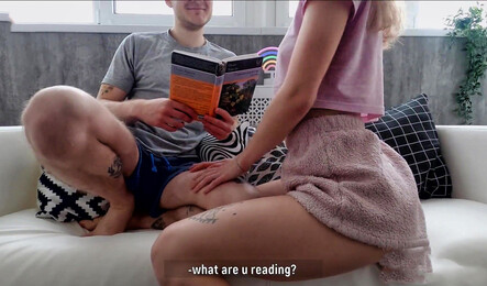 Домашнее порно с русской девушкой и ее классным парнем!